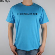 LOST 4815162342 abc T-shirt Men T shirt